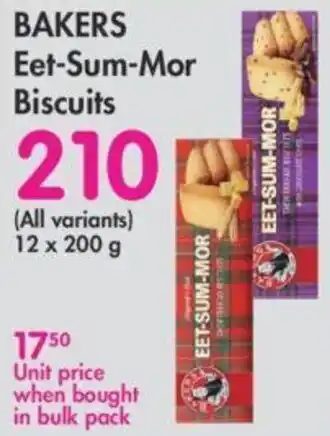 Makro Bakers Eet Sum Mor Biscuits 200g offer