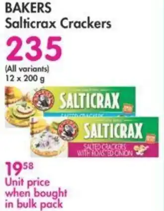 Makro Bakers Salticrax Crackers 200g offer