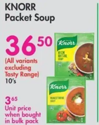 Makro Knorr Packet Soup 10's offer