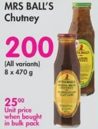 Makro Mrs Ball's Chutney 470g offer