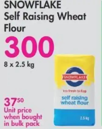 Makro Snowflake Self Raising Wheat Flour 2.5Kg offer