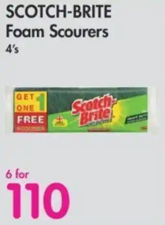 Makro Scotch Brite Foam Scourers 4's offer