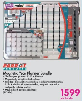 Makro Parrot Products Magnetic Year Planner Bundle offer