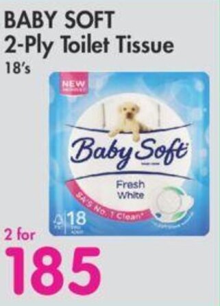 Makro Baby Soft 2-Ply Toilet Tissue 18's offer