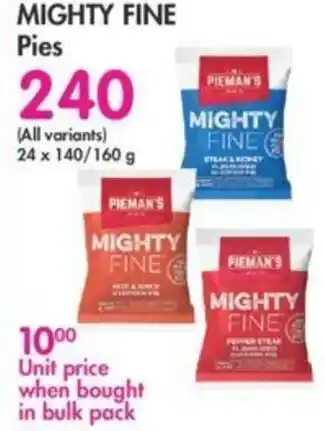 Mighty Fine Pies 140/160g