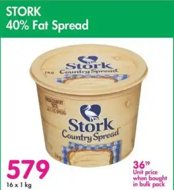 Makro Stork 40% Fat Spread 1Kg offer