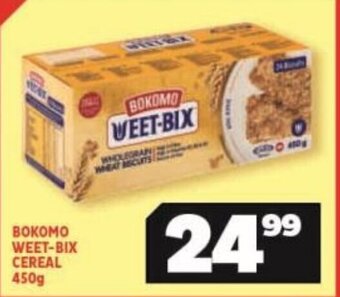 Usave ВОКОМО WEET-BIX CEREAL 450g offer