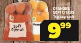 Usave ORANGES SOFT CITRUS 1kg bag each offer