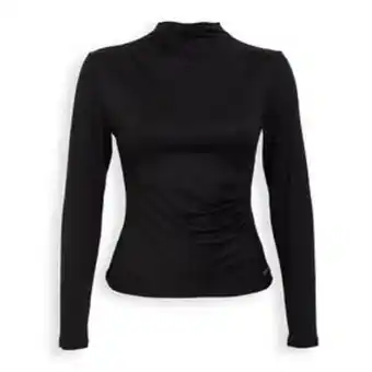 Truworths Black draped top offer