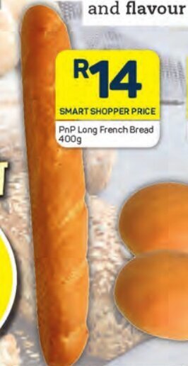 Pick n Pay PnP Long French Bread 400g offer