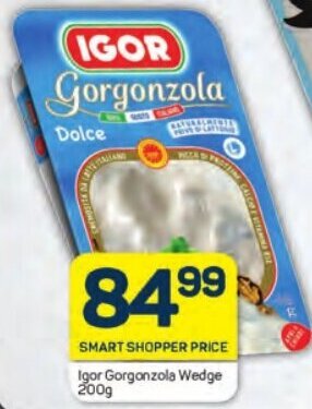 Igor Gorgonzola Wedge 200g