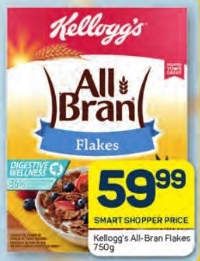 Pick n Pay Kellogg's All-Bran Flakes 750g offer