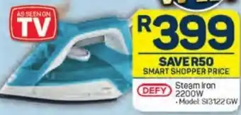 Pick n Pay DEFY Steam Iron 2200W offer