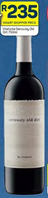 Pick n Pay Vilafonte Seriously Old Dirt 750ml offer