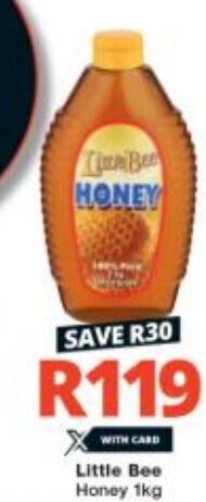 Checkers Little Bee Honey 1kg offer