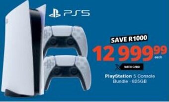 Checkers PlayStation 5 Console Bundle 825GB offer