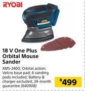 Builders Warehouse Ryobi 18v one plus orbital mouse sander offer