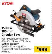 Builders Warehouse Ryobi 1500w 185mm circular saw offer