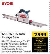 Builders Warehouse Ryobi 1200w 165mm plunge saw offer