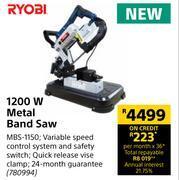Builders Warehouse Ryobi 1200w metal band saw offer
