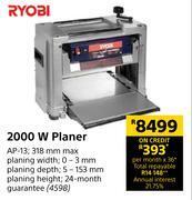 Builders Warehouse Ryobi 2000w planer offer