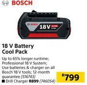 Builders Warehouse Bosch 18v battery cool pack offer