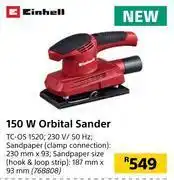 Builders Warehouse Einhell 150w orbital sander offer