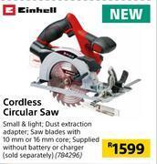 Builders Warehouse Einhell cordless circular saw offer