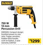 Builders Warehouse Dewalt 750w 13mm percussion drill offer