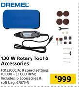 Builders Warehouse Dremel 130w rotary tool & accessories offer