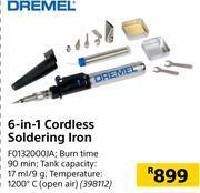 Builders Warehouse Dremel 6 in 1 cordless soldering iron offer