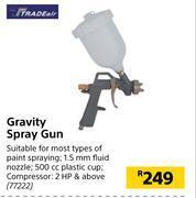 Builders Warehouse Tradeair gravity spray gun offer
