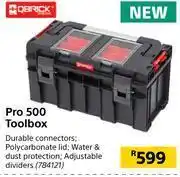 Builders Warehouse Q brick pro 500 toolbox offer