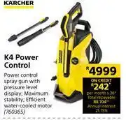 Karcher k4 power control