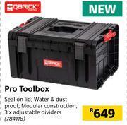Builders Warehouse Q brick pro toolbox offer