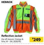 Builders Warehouse Hennox reflective jacket offer