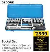 Builders Warehouse Gedore socket set d19tmz offer
