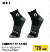 Hi-tec exploration socks-per pair