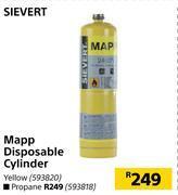 Builders Warehouse Sievert mapp disposable cylinder (yellow) 593820 offer
