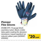 Builders Warehouse Pioneer flex gloves-per pair offer
