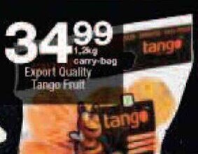 Checkers Export Quality Tango Fruit offer