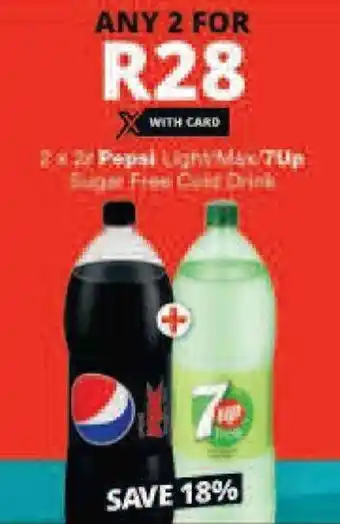 Checkers 2x2L Pepsi offer