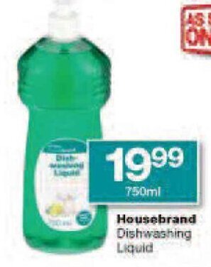 Checkers Housebrand Dishwashing Liquid offer