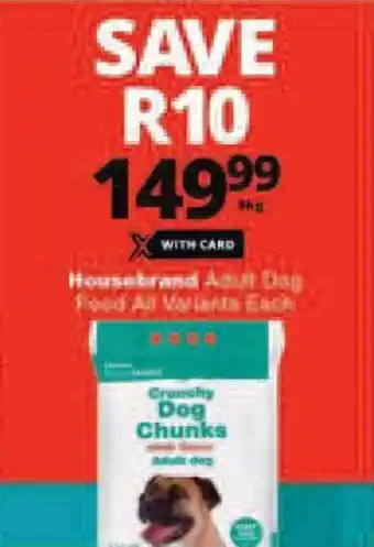 Checkers Housebrand Adult Dog offer