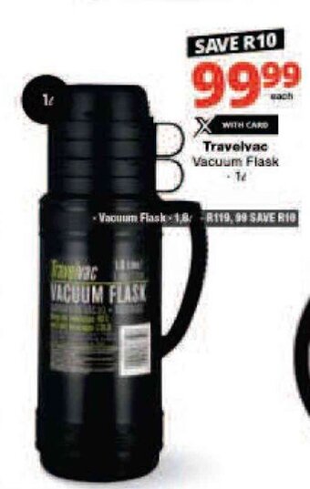 Checkers Travelvac Vacuum Flask 1L offer