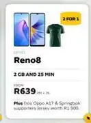 MTN Oppo reno 8-on 2gb 7 25 min offer