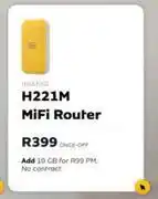 MTN Hisense h221m mifi router offer