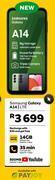 MTN Samsung galaxy a14 lte-mtn payasyougo offer