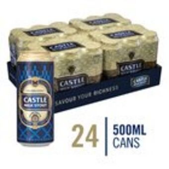 Pick n Pay Liquor Castle milk stout beer can 500mlx 24 offer