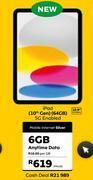 MTN Apple ipad 10th gen 64gb 5g enabled offer